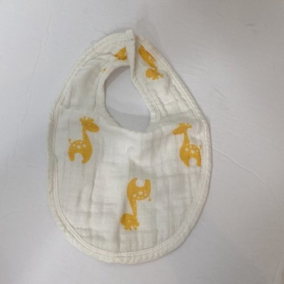 ADEN + ANAIS Classic Muslin Bibs + No Brand Elephant Bib For Baby Set of 4 Bibs - Picture 2 of 8